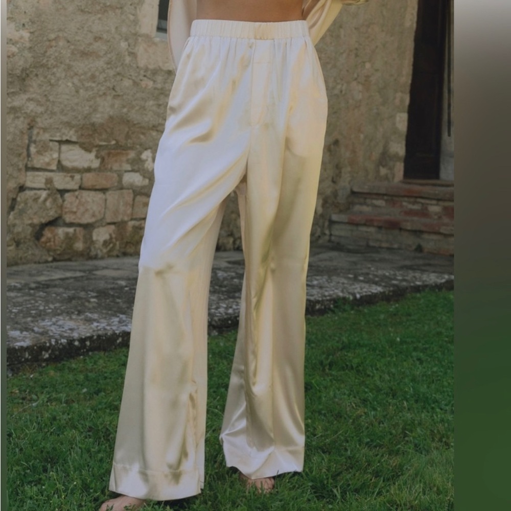 Daily Drills Satin Silky Resort Pants